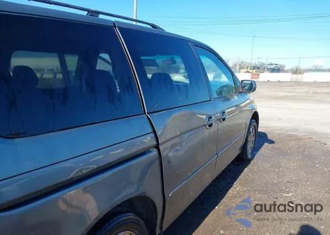 2002 Honda Odyssey Ex z USA, uszkodzony, nr VIN 5FNRL18692B001665